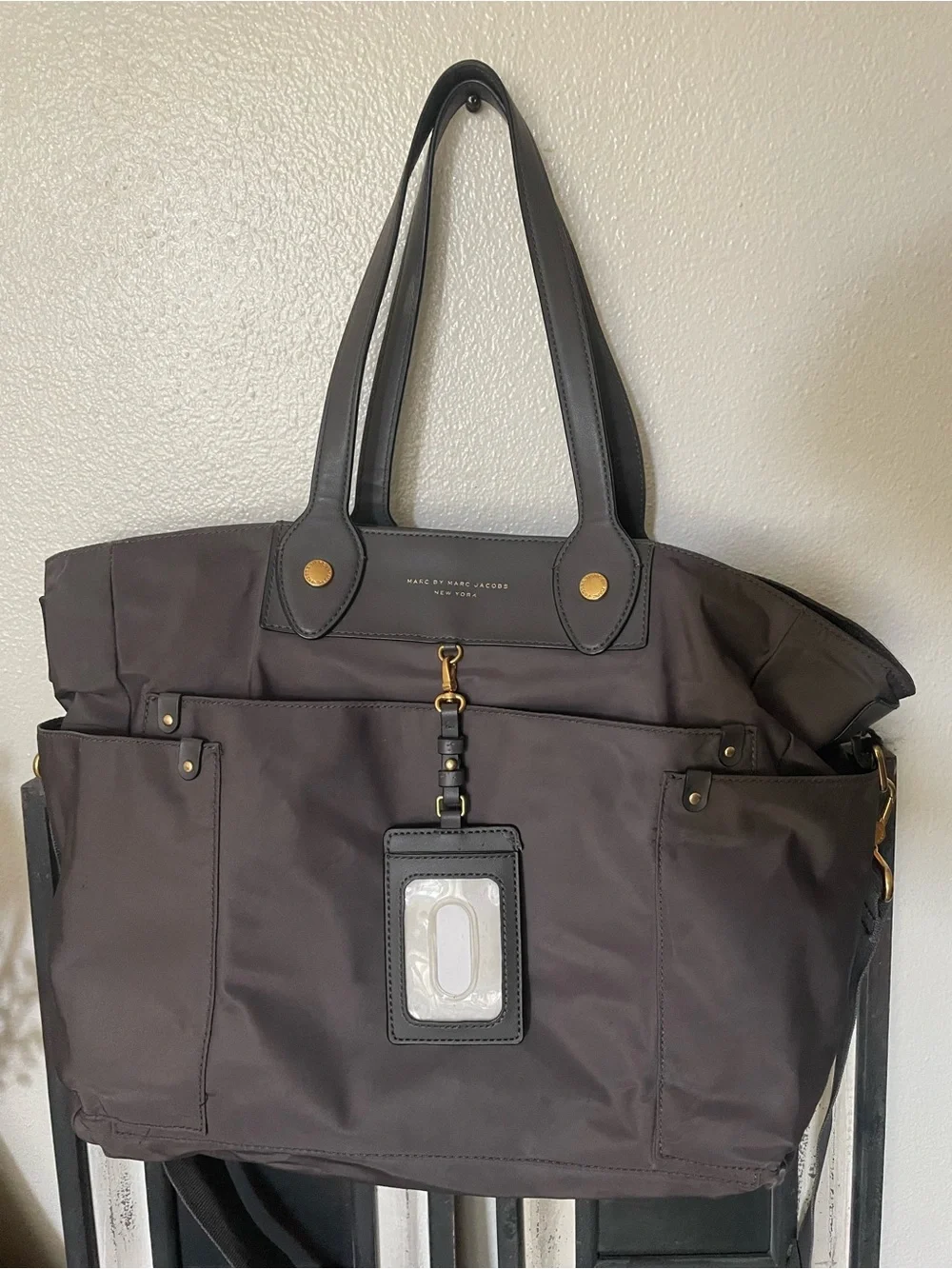 Nylon diaper bag